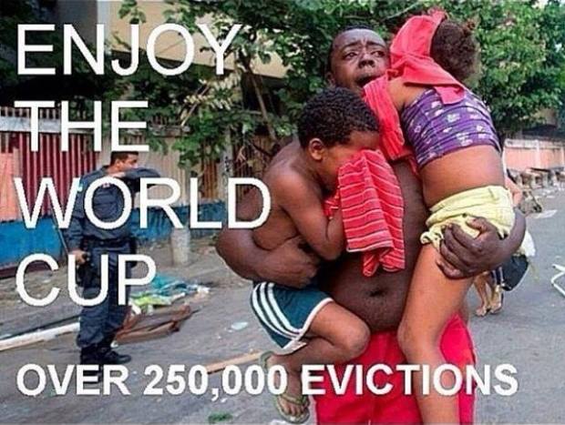 world cup evictions